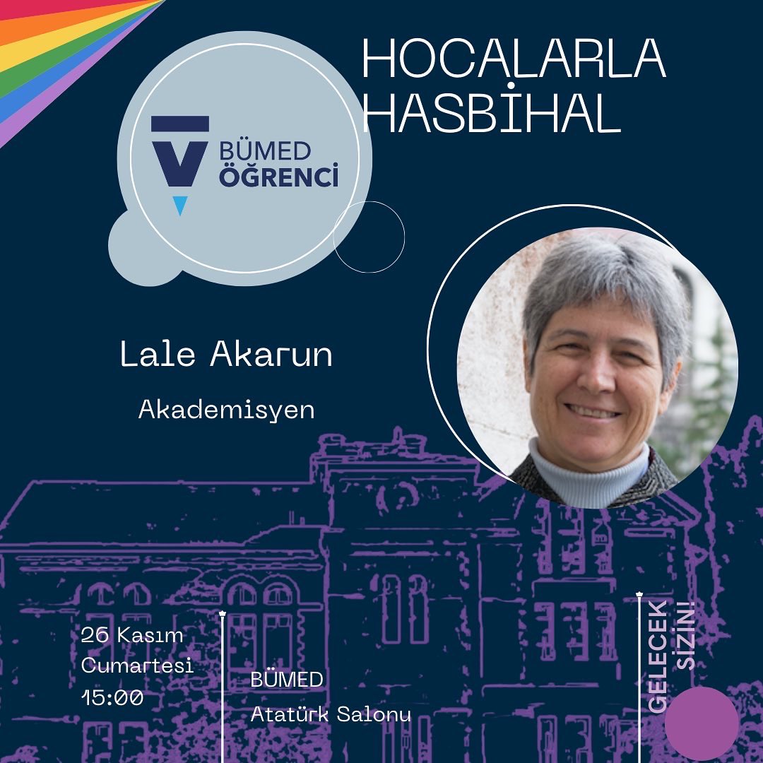 Akademisyenlerimizi yakından tanımak, yolculuklarına tanık olmak ve bağlarımızı güçlendirmek için bu etkinlikte öğrenciler ile akademisyenleri bir araya getiriyoruz.
Birlikteliğimizin ne kadar değerli olduğunu hatırlamak için bir araya geliyoruz.
26 Kasımda herkesi bekliyoruz!💙
