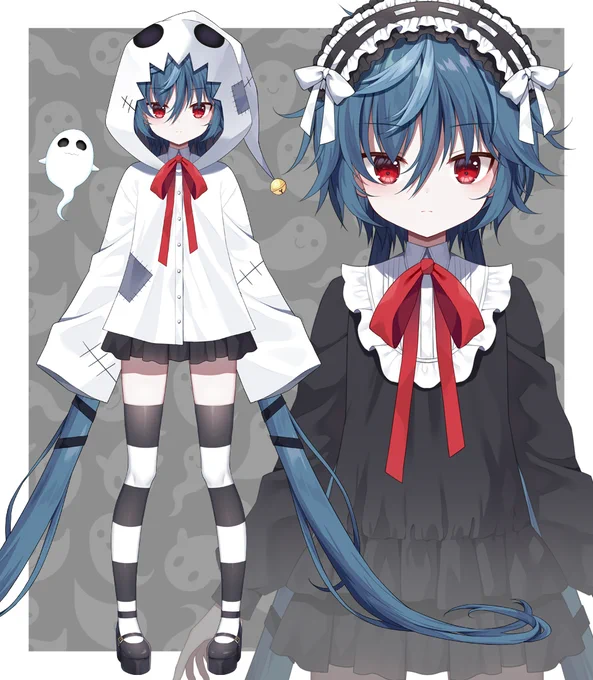 I did the design and art of Yuko Yurei()!Congratulations for the debut#bootifulart #VTuber 