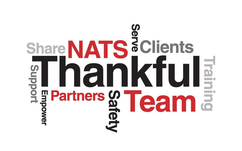 natstraining's tweet photo. As we roll into the holiday season, we are extending our heartfelt thanks to everyone involved with NATS. Read our Heartfelt Thanks from the NATS team here - https://t.co/kdwVnIYbnI
#NATStraining #NATSteam #servesharesupport #SafetyAlliancePartner #thankful #thanks #Thanksgiving https://t.co/Shc2iscmEm