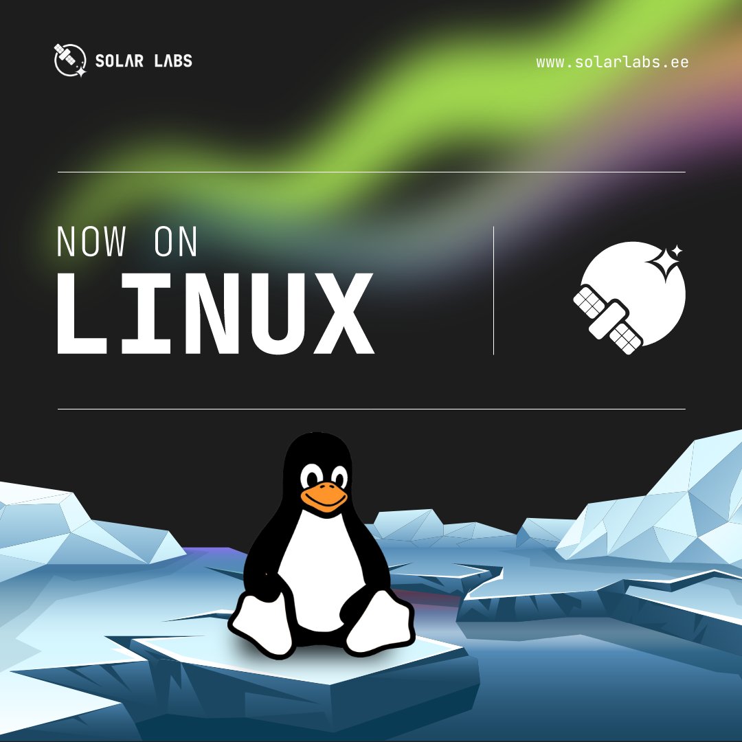 🐧 Highly anticipated SOLAR dVPN for Linux is here!

We are proud to announce that dVPN for the users of Linux is now available. Use the link below for direct download from our website. Avoid downloading apps from untrusted sources.

Try it: solarlabs.ee