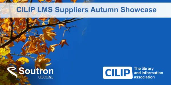 Soutron's tweet photo. Just over 1 week to go until we are back in London for the @CILIPinfo LMS #SupplierShowcase #CILIPLMS 30th Nov.
Learn how our Cloud based Library & Archive Management Software can help your teams collaborate and find materials with ease!
NEW Venue!
https://t.co/phKkPU9k98 https://t.co/x6ZwGjDIlQ