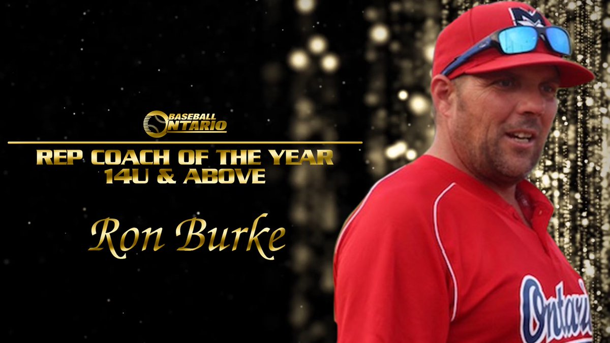 AWARD SEASON: Congratulations to our Rep Coach of the Year 14U &amp; Above, Ron Burke, Mississauga Majors!

#OBAProud