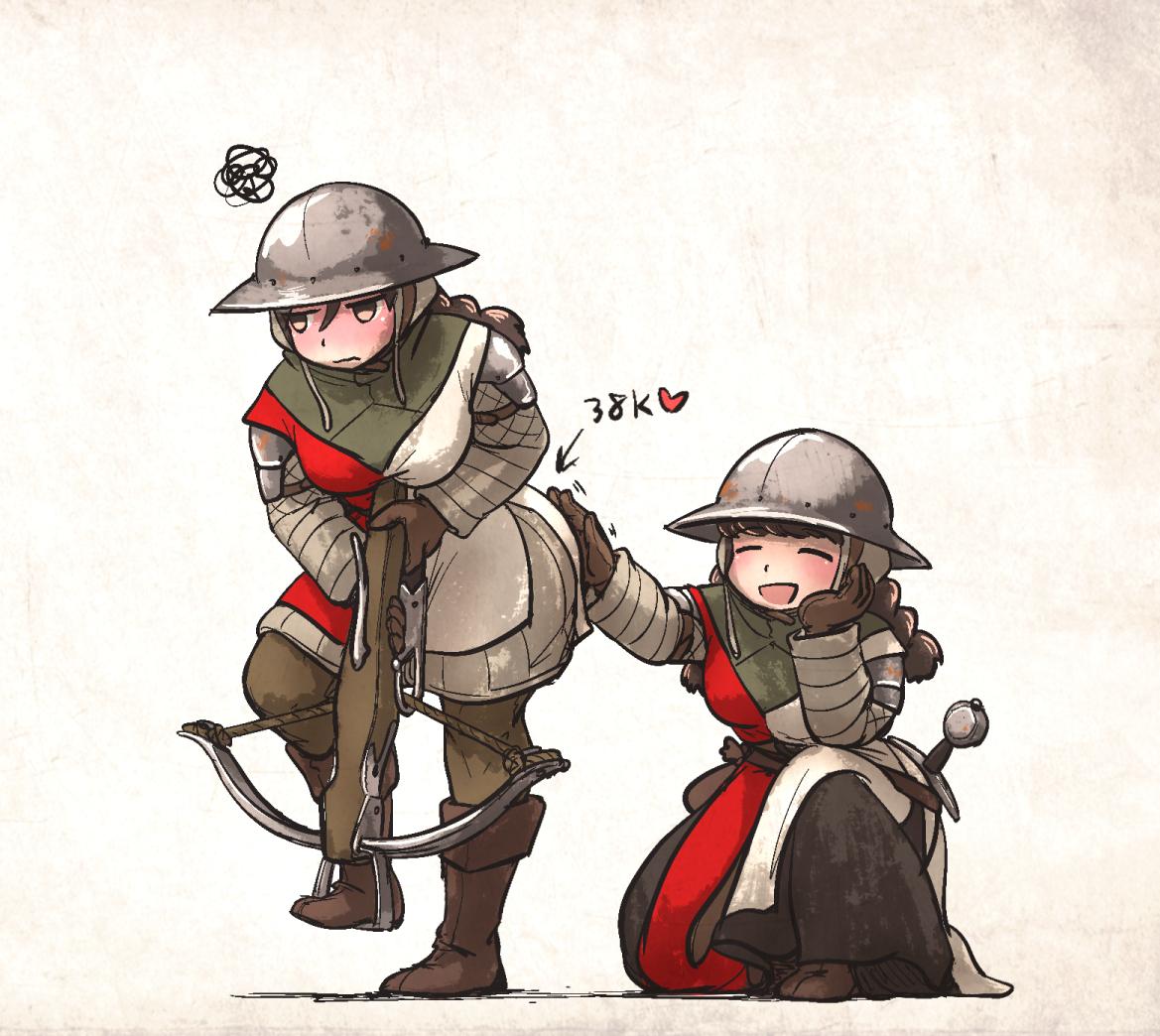 ironlily_art's tweet photo. the crossbow sister's booty is so popular! https://t.co/9kG9qU3jde