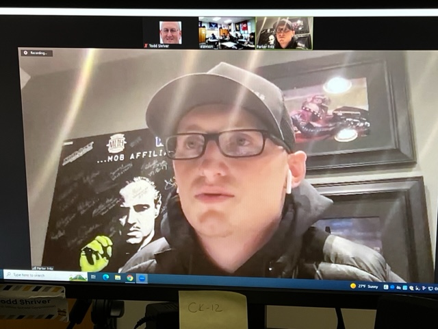 Thanks to Parker Fritz of <a href="/shadowwraps/">Shadow Graphix</a> in #Indianapolis for talking with our students in Mrs. Lawson's 8th grade PCC classes today. Also, thanks to Mary Merkle, North White alumnus &amp; co-owner, for helping us arrange the interview. Thank you for supporting education! <a href="/INDSRSA/">INSmall&RuralSchools</a>