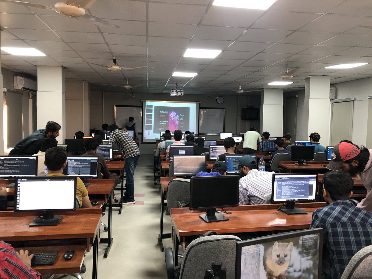 acm_cys's tweet image. We would like to extend our gratitude to all the attendees for their valuable contributions and enthusiasm for our workshop &apos;Under The Hood&apos;
We hope the session was informative and worthwhile.
#securityisjustanillusion #cybersecuritytips #redteam #Hacking