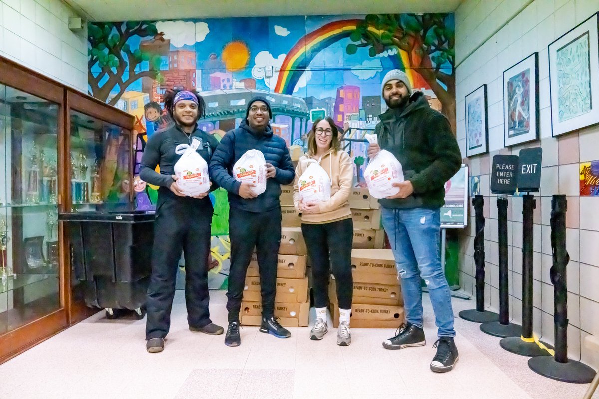 Turkey giveaways yesterday at Bailey Houses and PS 170 #bronxrisinginitiative #werisetogether #turkeygiveaway
