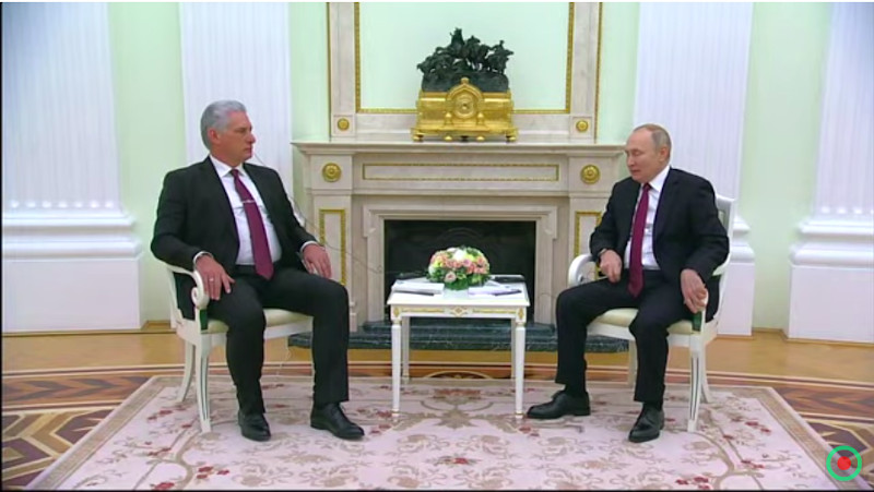 5deseptiembrecu's tweet photo. #Internacionales 🌎🌐🌍 Díaz-Canel en reunión con Putin: «El mundo tiene que despertar» (VIDEO) https://t.co/bqTiIg7fN5 Vía @5deseptiembrecu , el periódico de #Cienfuegos https://t.co/kuPxr5yywp