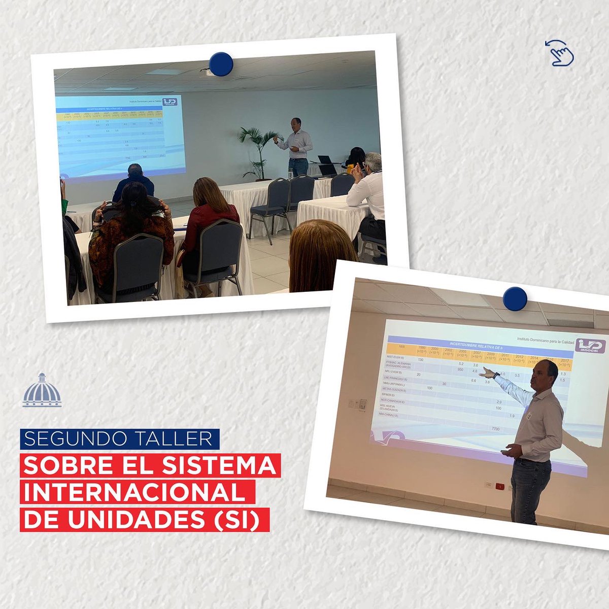 CODOCA_'s tweet photo. ¡Reforzamos nuestros conocimientos para continuar fomentando una cultura de la calidad!

📍Con el objetivo de conocer más a fondo los aspectos que comprende el Sistema Internacional de Unidades (SI), el equipo técnico del #CODOCA, el @INDOCALRD y https://t.co/L6EAe26Je9
