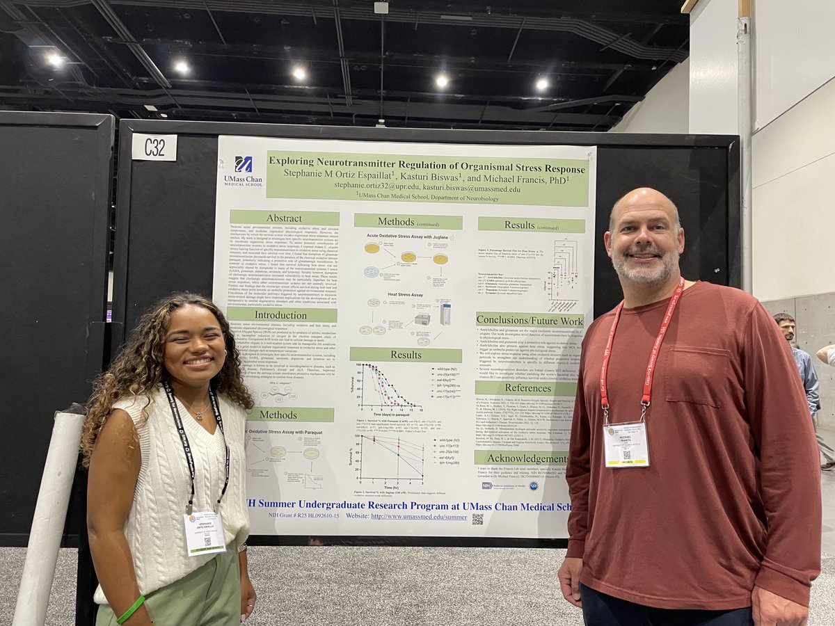 Michael Francis Lab (@francislab4) on Twitter photo We are thrilled that Stephanie M Ortiz Espaillat, a <a href="/UPR_Oficial/">UPR</a> student, presented her summer work from our lab at <a href="/SfN_Events/">Society for Neuroscience Events</a> ! Great to see you again and best wishes on your future endeavors! <a href="/NeurobioUMass/">UMass Chan Department of Neurobiology</a> #SfN22 We are thrilled that Stephanie M Ortiz Espaillat, a <a href="/UPR_Oficial/">UPR</a> student, presented her summer work from our lab at <a href="/SfN_Events/">Society for Neuroscience Events</a> ! Great to see you again and best wishes on your future endeavors! <a href="/NeurobioUMass/">UMass Chan Department of Neurobiology</a> #SfN22