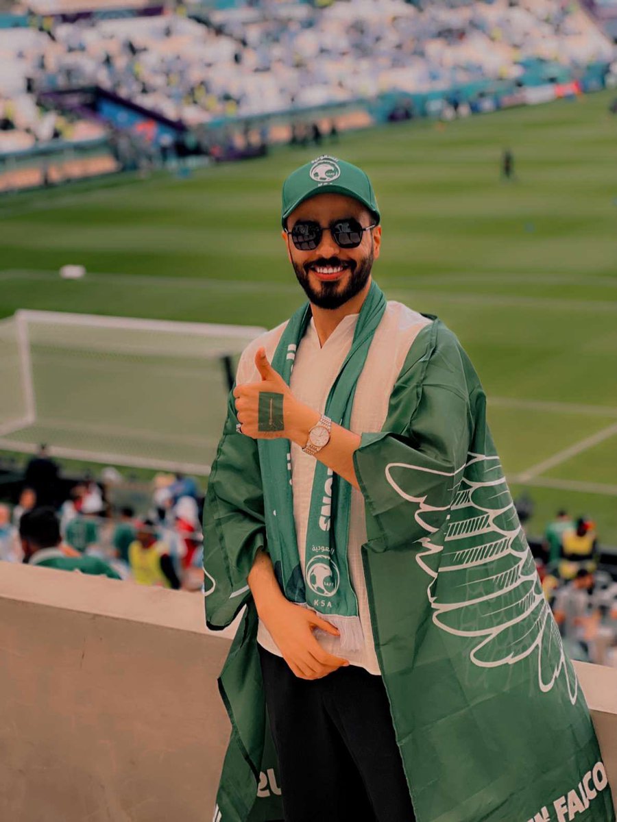 الحمدلله ..
الف مبروك يا اغلى وطن 🇸🇦💚🤍💚🤍

#السعوديه_الارجنتين 
#كأس_العالم_قطر2022