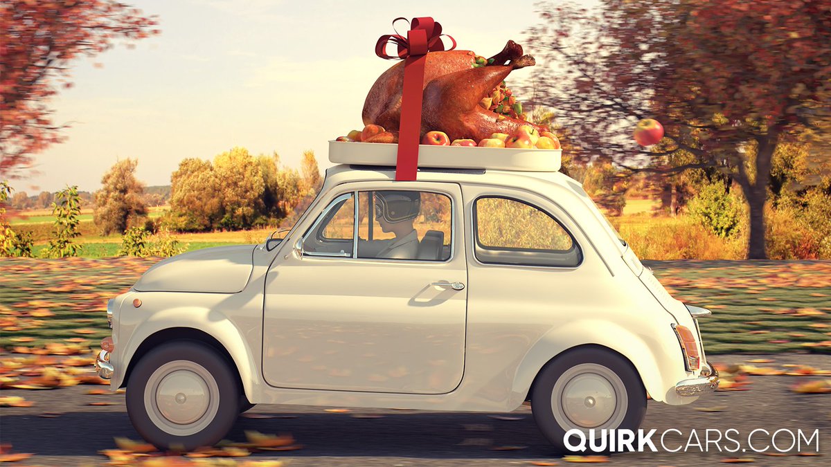 Wherever you're heading this Thanksgiving, here at Quirk we want to thank you for your continued support. So please drive safely, and have a great holiday!

We will be closing Wednesday 11/24 @ 6pm, Closed on Thursday 11/25, and re-opening Friday 11/26 for normal business hours.