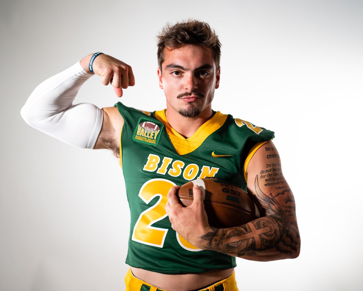 Goldade_Nate's tweet photo. First off want to say thank you for the people and experiences I had at NDSU that goes beyond football.I am now entering into the transfer portal with 3 years of eligibility left. My DM’s are open to all schools. https://t.co/xFI0Xsiyy0