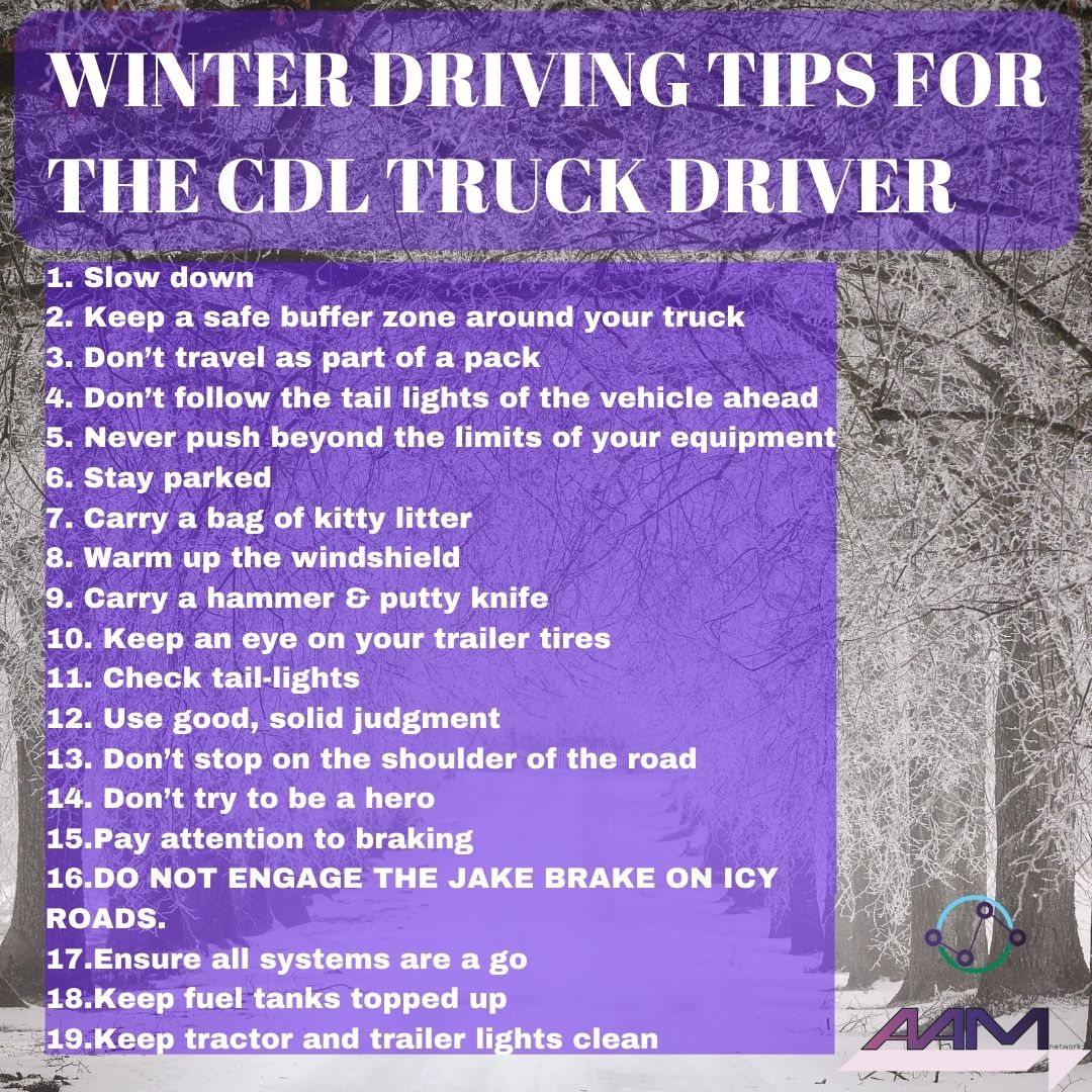 info_recruiting's tweet photo. Prepare your truck and yourself for new weather🌨🌨conditions and swipe photos ➡️➡️for the best #Tips To ensure Safe truck Driving during the winter season!
⚠️Always keep in mind: Driving in snow and bad weather is always hard, even for the most experienced truck drivers.⚠️ #usa https://t.co/rXRhuceUmp