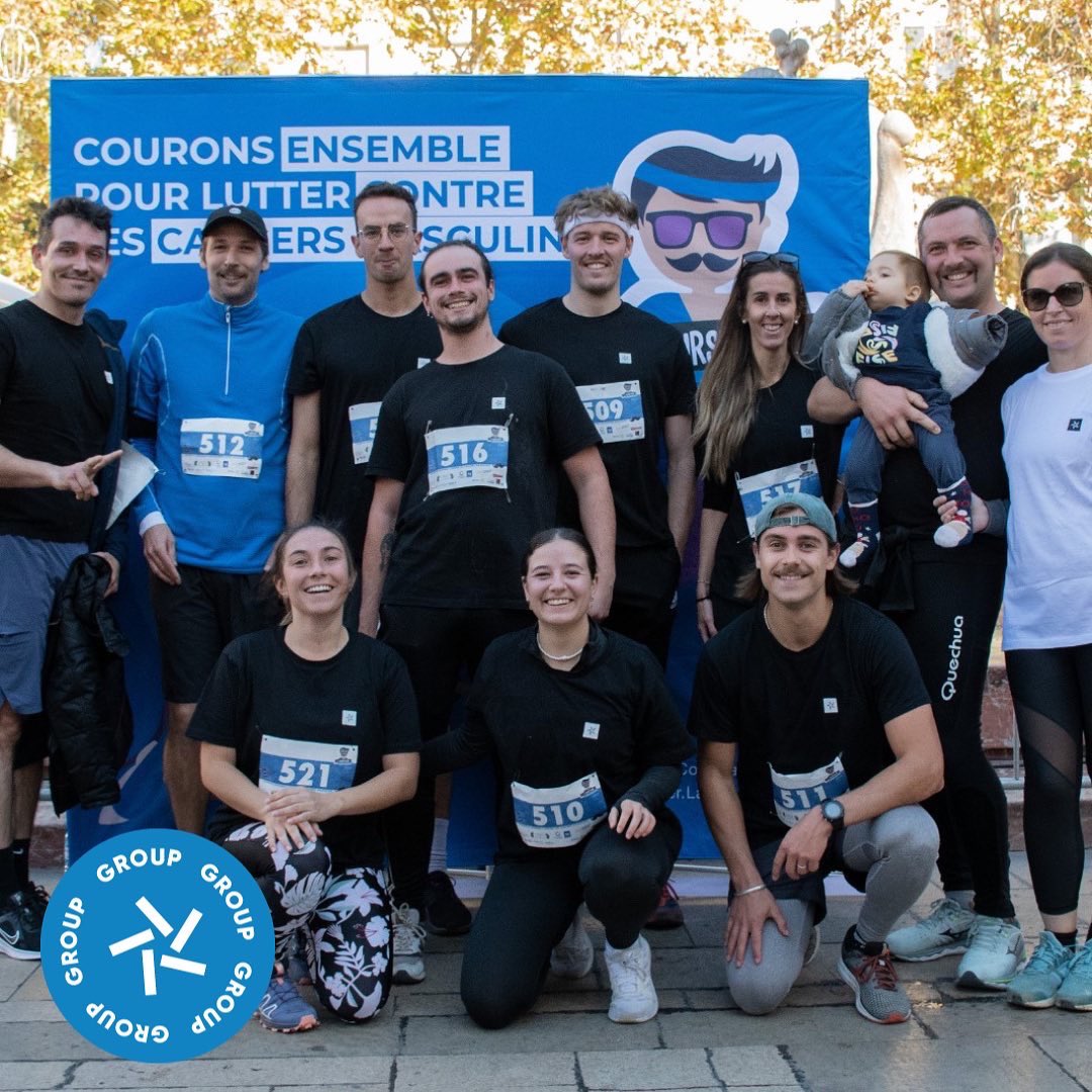 GroupHurricane's tweet image. Dimanche dernier, une partie de la team #HurricaneGroup s'est retrouvée pour participer à La #Courstache 34 dans le cadre de #Movember !
Un challenge : courir 8km dans le centre-ville de #Montpellier
Une cause : soutenir la lutte contre les cancers masculins 💪

#teambuilding