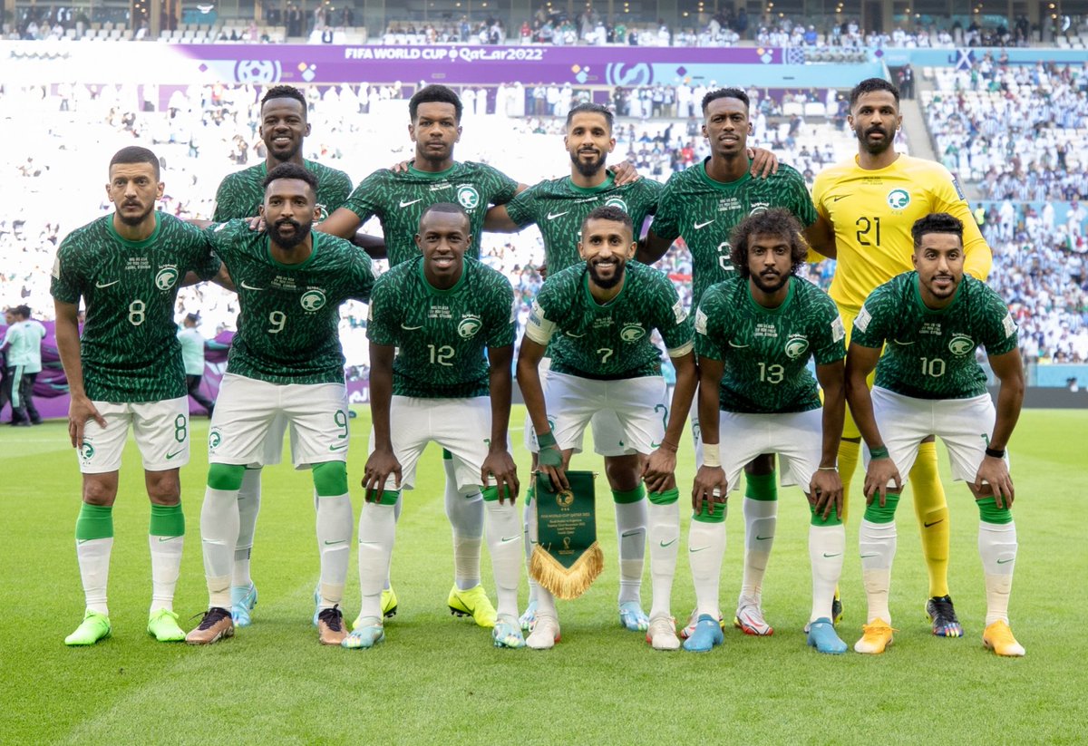 MGTclub's tweet photo. جاكم الإعصار ما شيٍ يعيقه .. منتخبنا اليوم وخّر عن طريقه
مبروك لمنتخبنا وللوطن 🇸🇦🇸🇦🇸🇦
#المنتخب_السعودي #السعوديه_الارجنتين https://t.co/nlNSKLRWuY