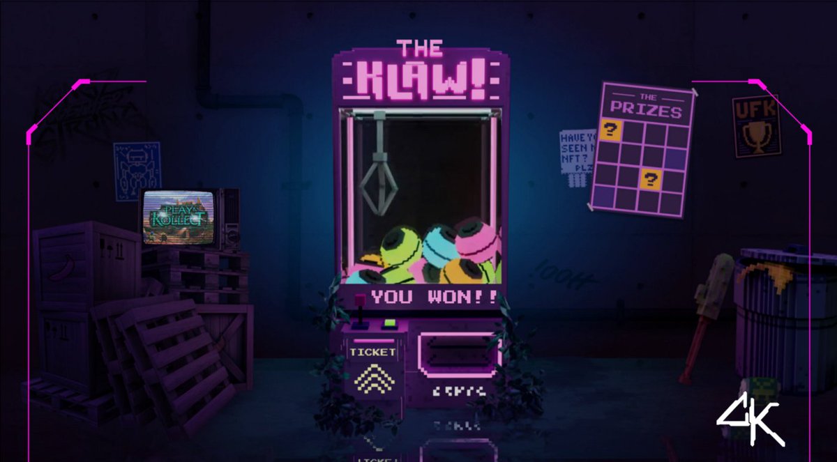We built The Klaw! to reward our holders and bring new people into our ecosystem, by adding a fair and fun way to distribute NFTs from other collections. 

And we're only getting started.

#OOH