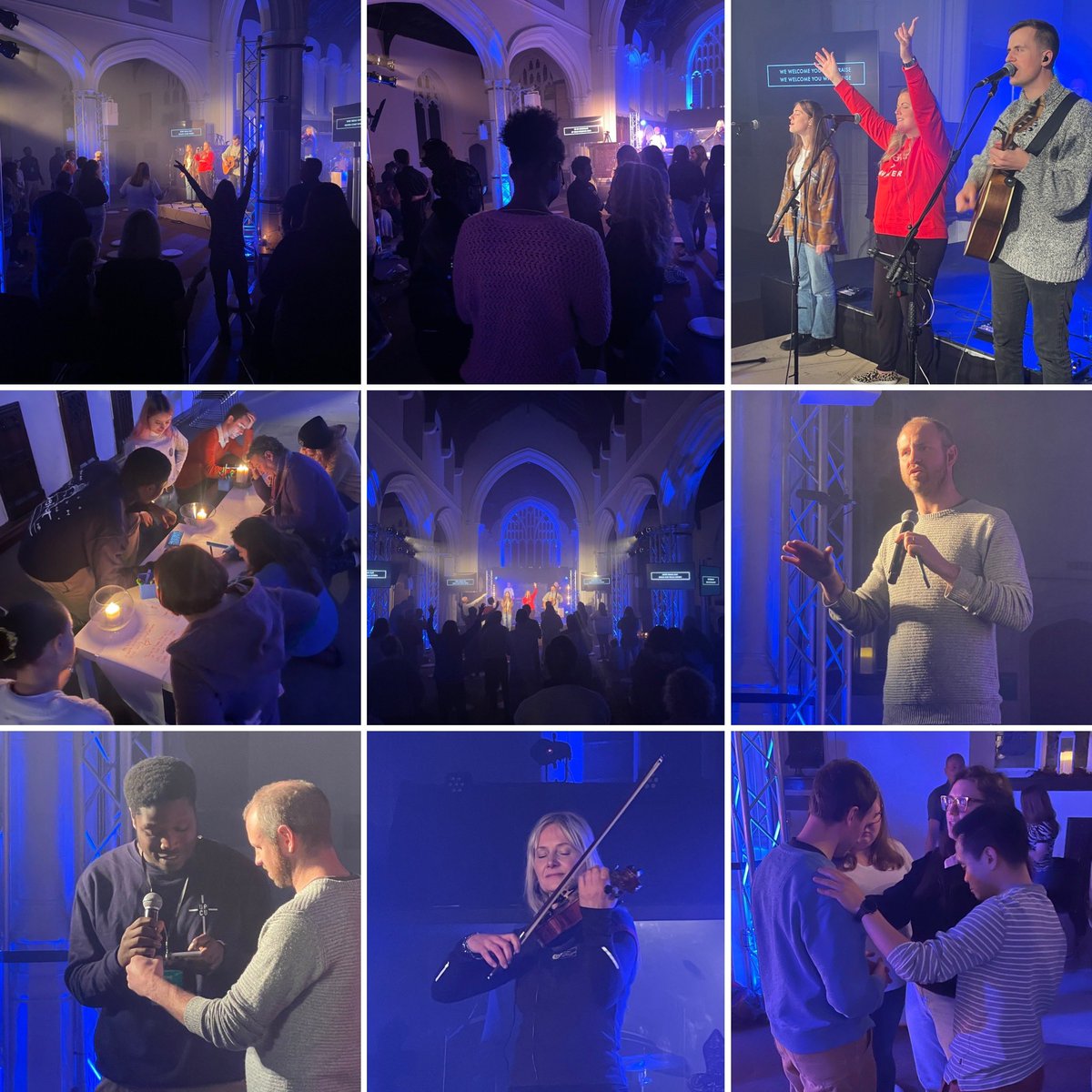 OllyRyder's tweet photo. ‘Your kingdom come,
your will be done,
on earth as it is 
in heaven.’ ❤️

It’s so special to worship and pray together at our ‘Kingdom Come’ evenings.

@stmplymouth https://t.co/YTSH3esI18