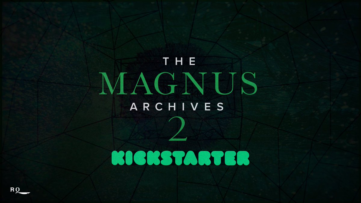 TheRustyQuill's tweet photo. 📢Our @Kickstarter is live! Head over to the page now to find out more about #TheMagnusProtocol: A "sidequel" to #TheMagnusArchives. Back for unique rewards, including voice messages, signed scripts, and more. https://t.co/AJmjedBEXV https://t.co/5CoPTQNQor