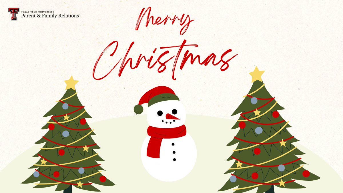 TTUPFR's tweet photo. Merry Christmas to those who celebrate! https://t.co/b1r7JBGqNF