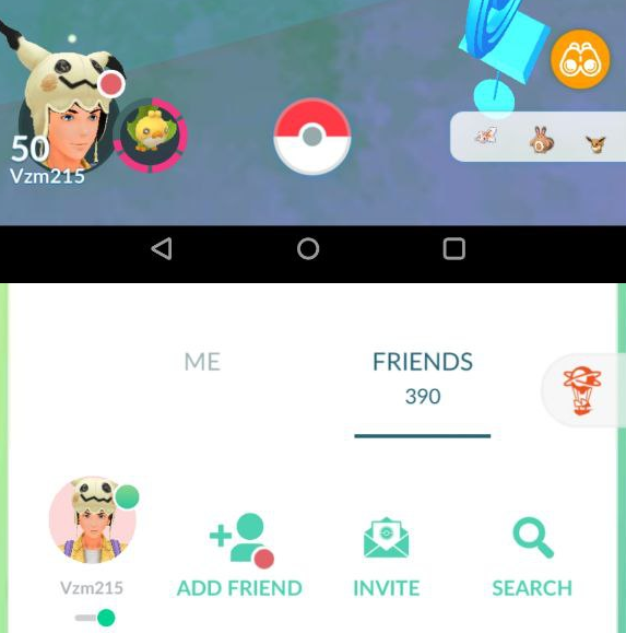 vzm215's tweet image. @NianticHelp @NianticLabs please fix your app. I wont give you my phone number and i want this red dot out. It allways takes me to friends list. #pokemon #bug #badcoding