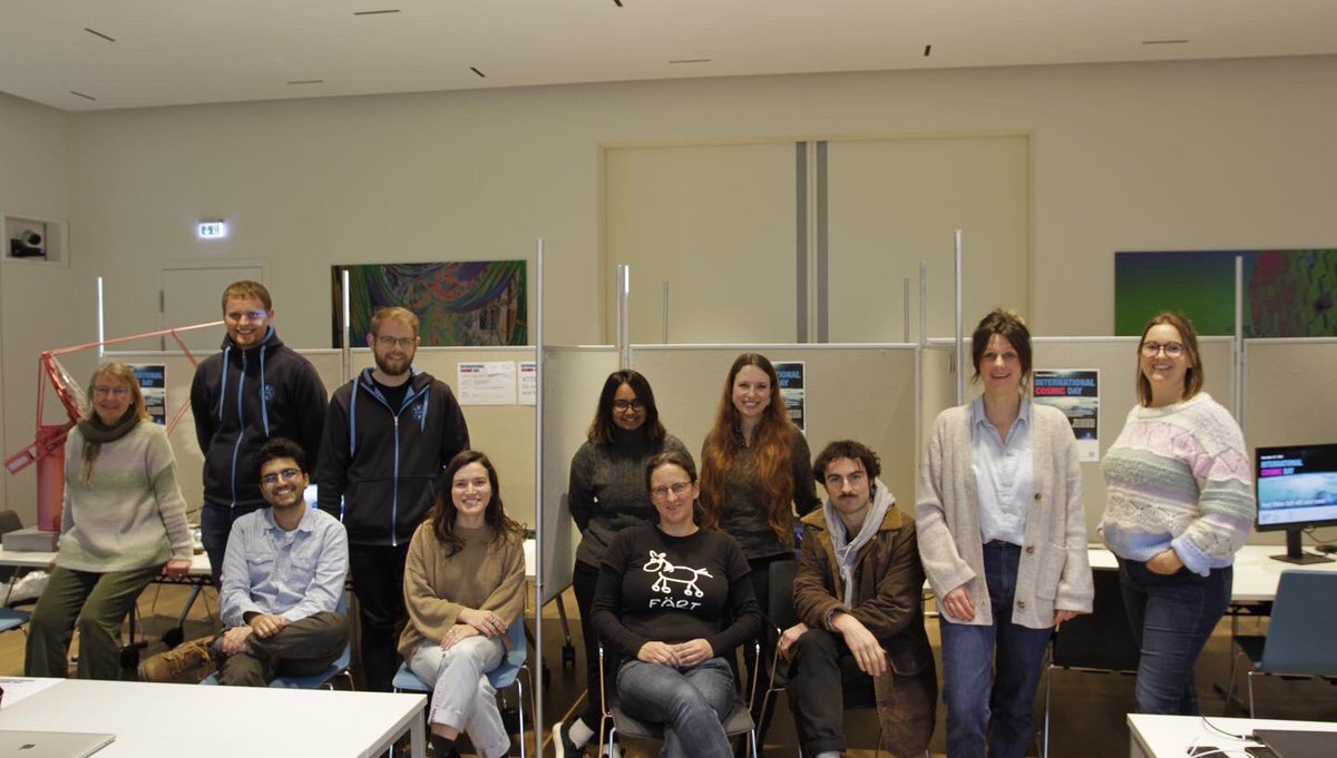 Heute ist International Cosmic Day #ICD2022! In Zeuthen haben wir viel gemacht: Masterclasses, Messungen von Myonen, Gespräche mit Wissenschaftler:innen – alles Teil des internationalen Programms. Lies mehr hier! desy.de/aktuelles/news…