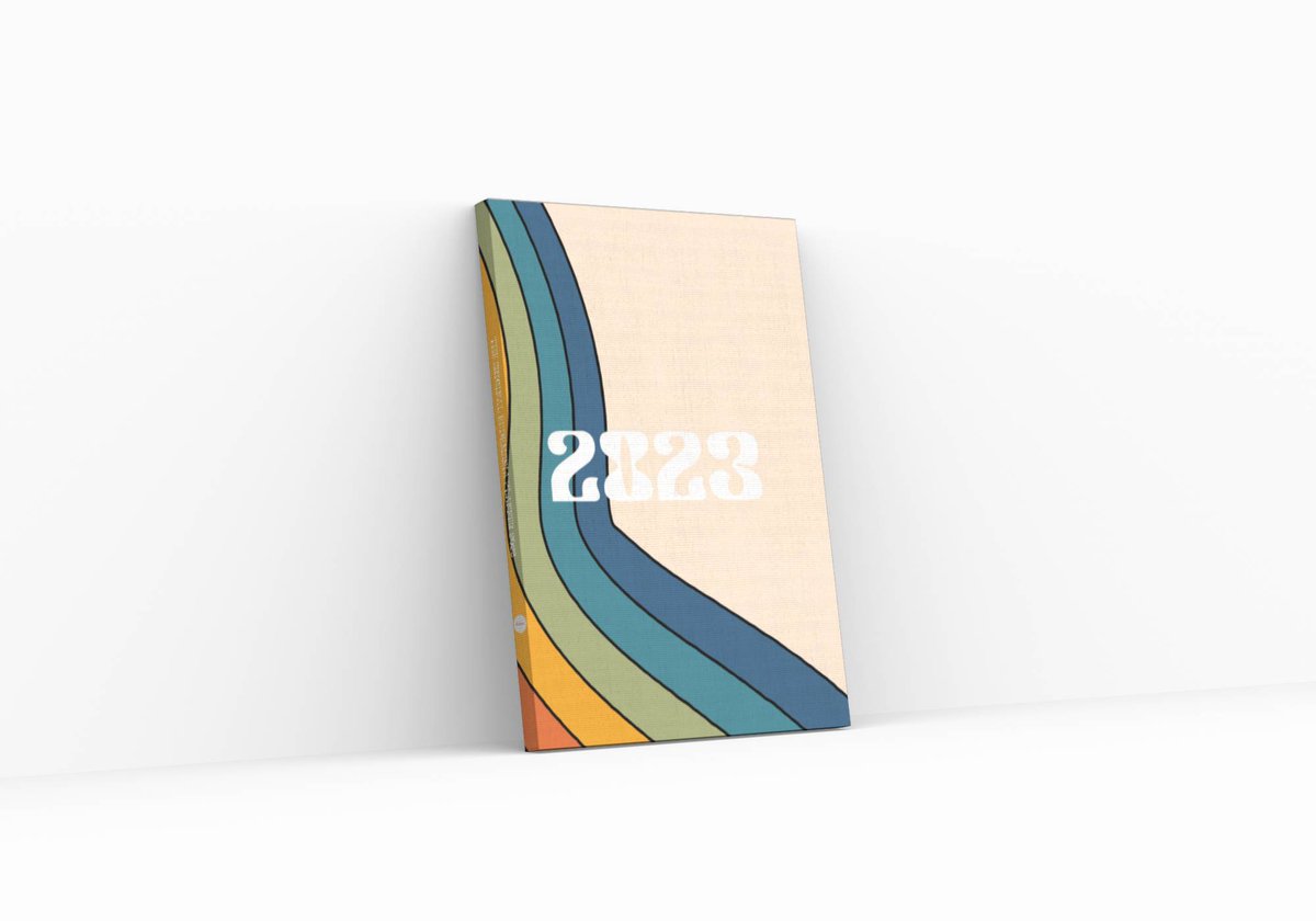 flourish_create's tweet photo. More designs coming soon! 
The planner pictured will be available as 2023 dated with a Sunday start. Soon it will also be available in undated. Check it out at https://t.co/SjWy6NrkHi

#eudemoniaplanner #positivepsychologyplanner #positivepsychology #1970s #70s 70sstyle https://t.co/gSso9U5Ccr