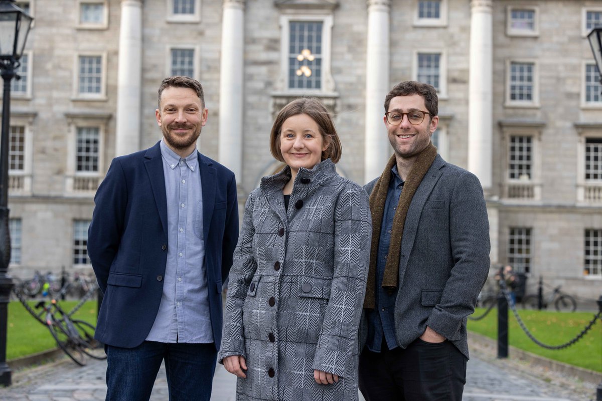 More great awards news today with three Trinity researchers among just seven researchers in Ireland to receive the coveted @ERC_Research Starting Grants, worth up to €5million. Congratulations @Silverdollar_ @ElaineCorbett14 & @colmdel. Read more:bit.ly/3GDzKaS #ERCStG