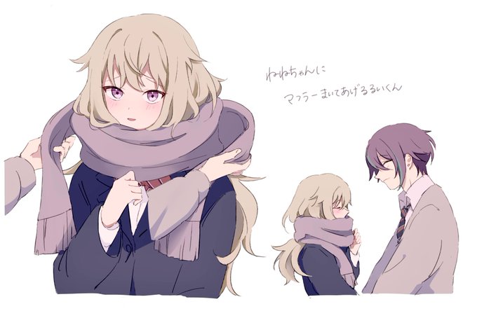 「grey scarf」 illustration images(Latest｜RT&Fav:50)｜3pages