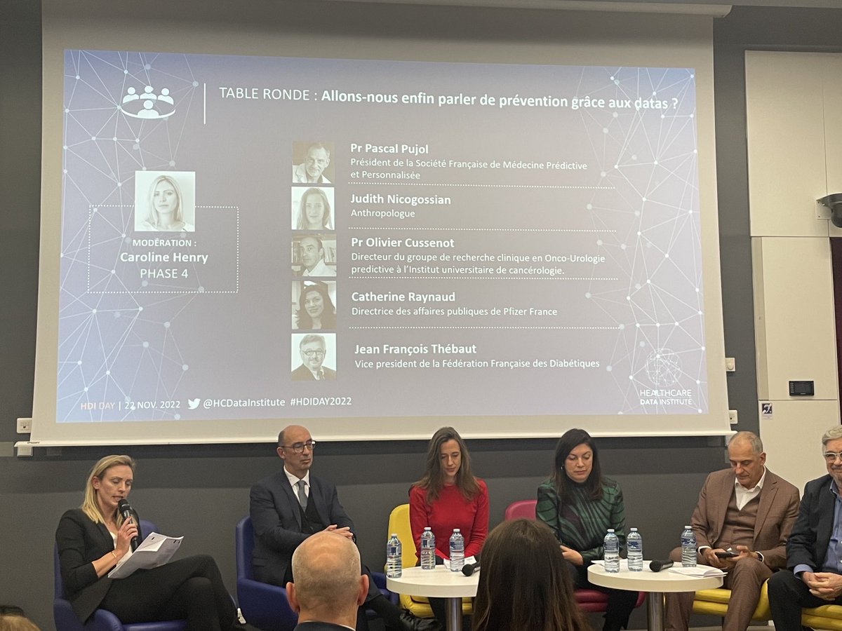 Ouverture de la seconde table ronde par ⁦<a href="/MeCarolineHenry/">Caro Henry</a>⁩ lors du 8ème colloque du ⁦<a href="/HCDataInstitute/">Healthcare Data Institute</a>⁩ #HDIDay