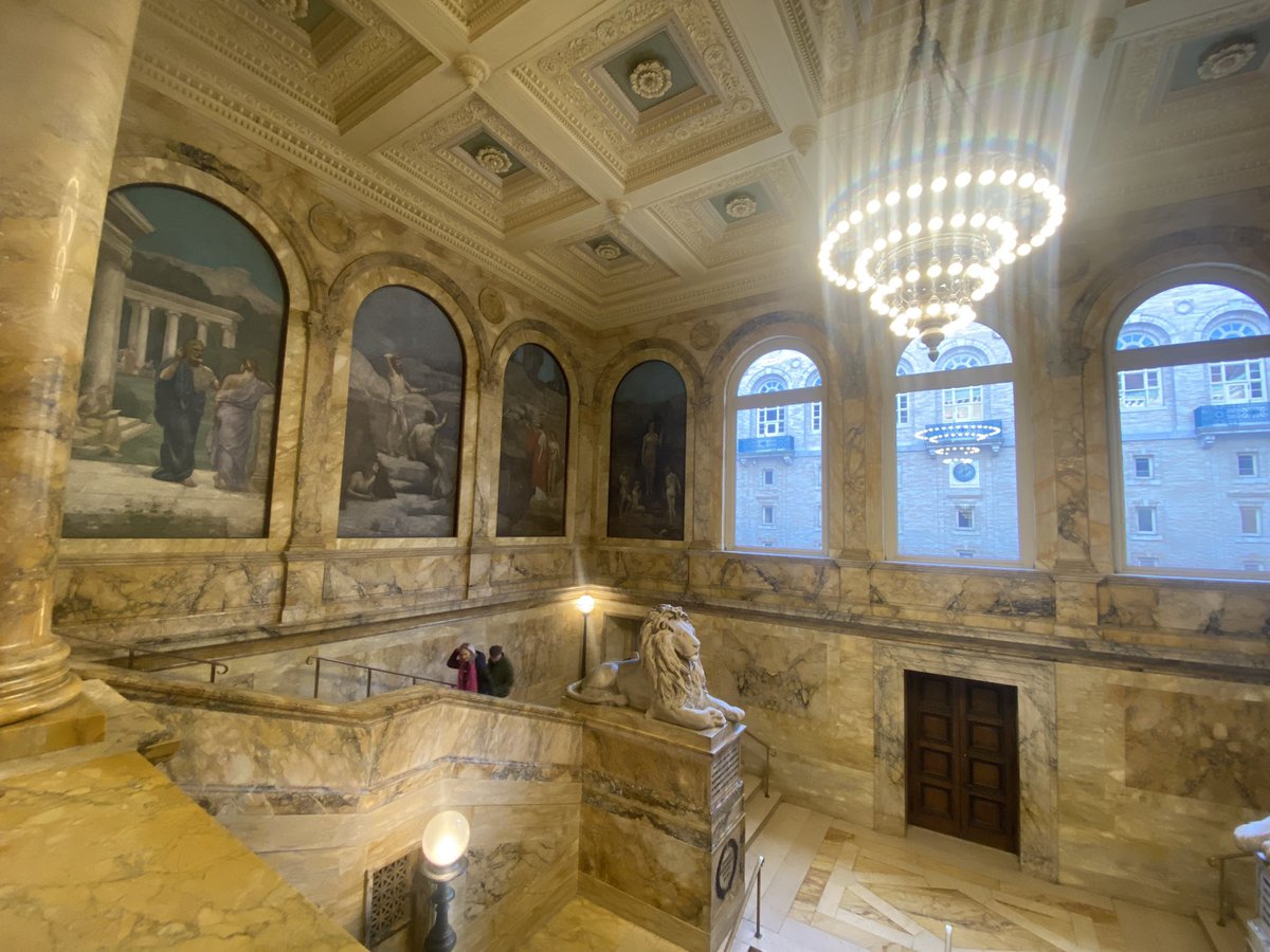 malloryeterry's tweet photo. Bonus of #psynom22 was working in the Boston Public Library🤩 https://t.co/zhWpjNntMr