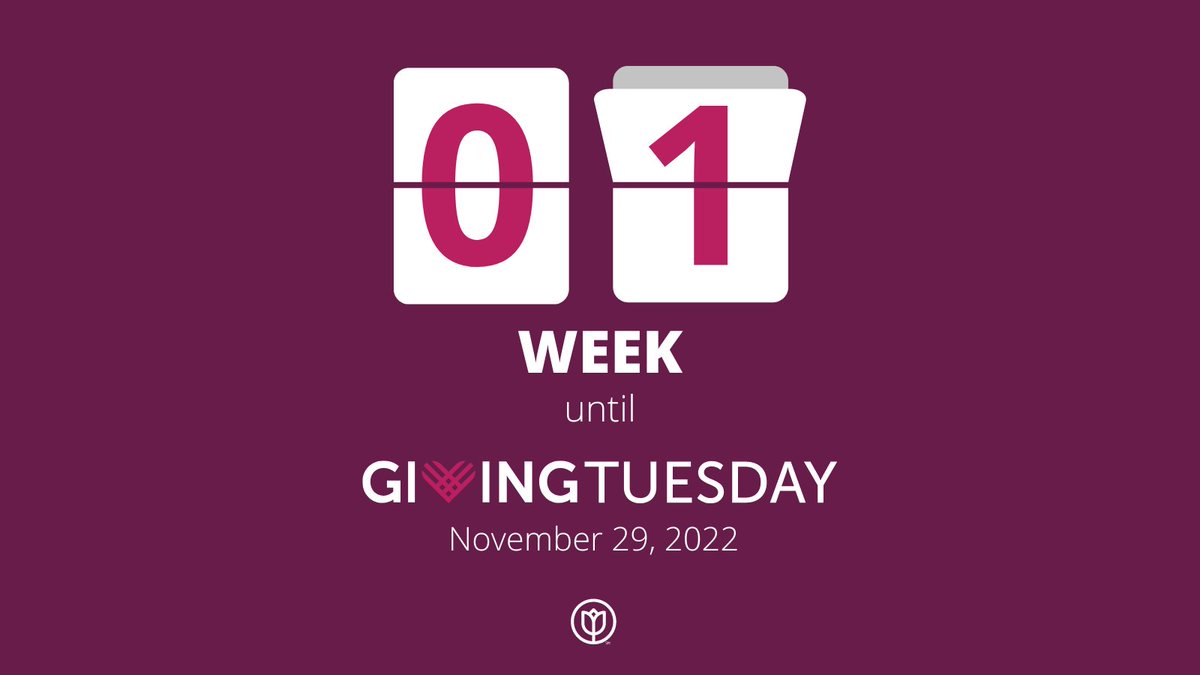 Can you believe there's only one week to go until we celebrate this year's GivingTuesday event? Your support this year will help older adults in need across the country access vital programs and services. Learn more: Give65.ca