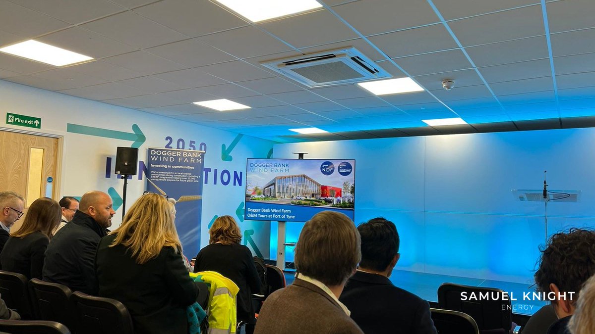 Our Projects Director, Phil Fleetham, attended the #DoggerBank event today at Port of Tyne. His takeaway from the event was the size and scale of the opportunities for the region.

We think <a href="/DoggerBankWind/">Dogger Bank Wind Farm</a> is the start of the green evolution here in the North East.

#offshorewind
