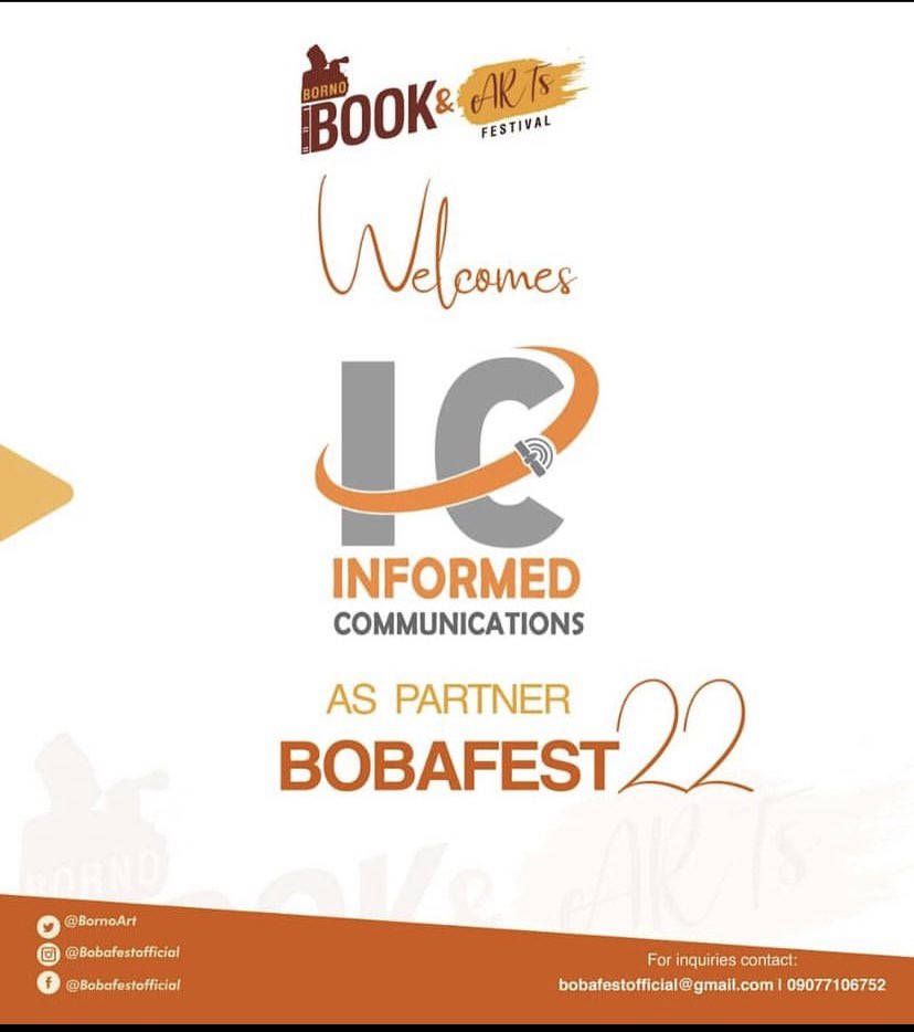 infocom_ng's tweet photo. We are so excited to be partners @bobafestofficial 💯 
#Bobafest2022 #informedcommunications https://t.co/pekPRMIM1d