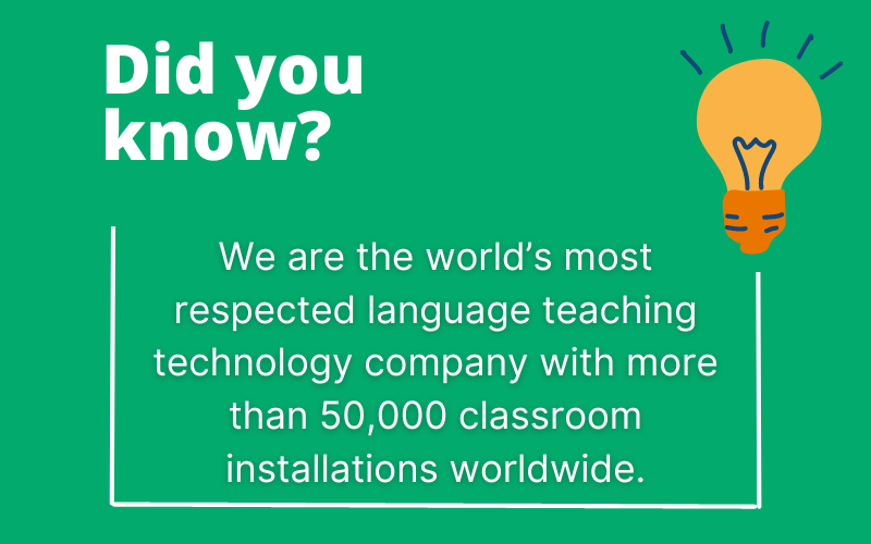 The more you know!  Sanako is trusted by top educational brands and with +50,000 classroom installations worldwide.  Click this link for more info.  ow.ly/3tTG50LJ8X4