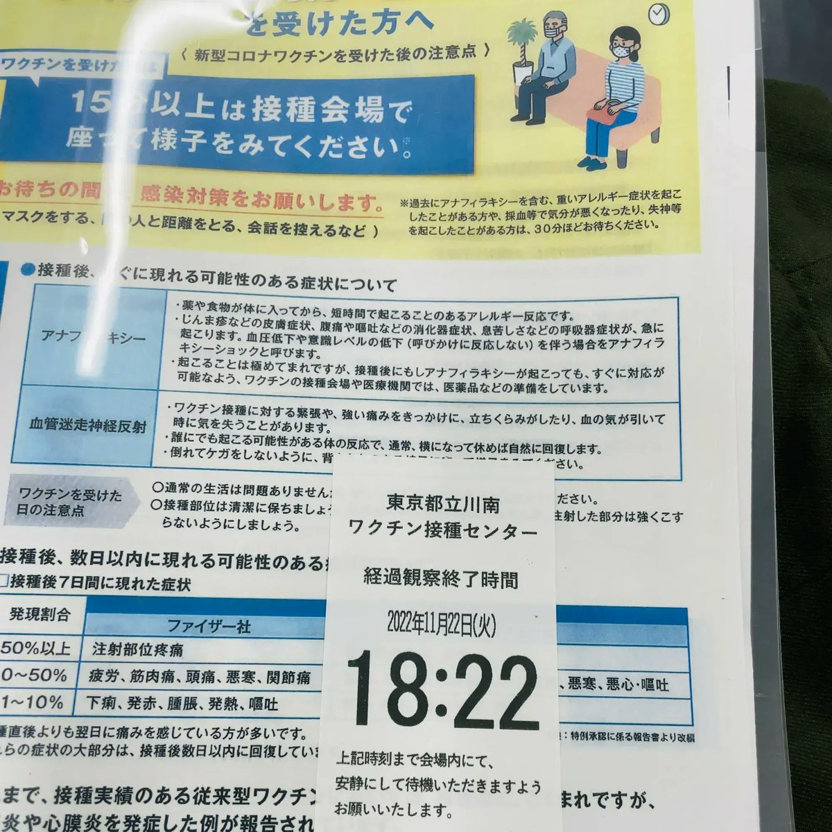umb2xx's tweet photo. 4発目ぶちこんだ
#vaccinated #pfizer #updatedbooster
#連休終わったら本気出す https://t.co/Lvo9lGHPXv