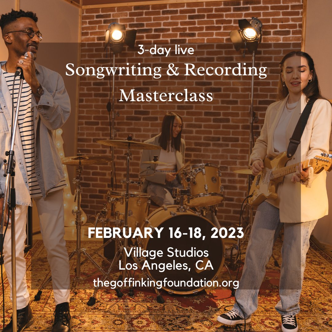 Feeling stuck in your songwriting? Learn techniques to overcome writer's block and become a serial songwriter at our 3-day Live Songwriting, Production, and Recording masterclass at @VillageStudios in Los Angeles in February 2023. producelikeapro.lpages.co/3-day-live-son…