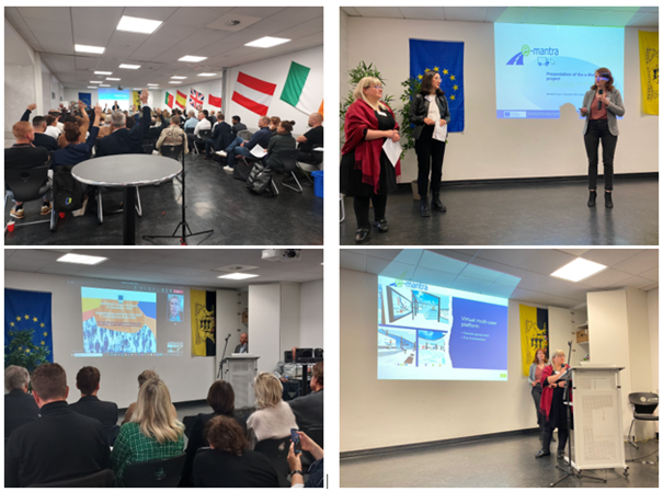 #Dissemination #Event 🎊The <a href="/eManTRAproject/">e-ManTRA project</a> was presented to 110 #teachers, #trainers &amp; #headmasters from all over #Europe during the 11th annual <a href="/NETINVET/">NETINVET</a> forum.
👉Read the full article here: bit.ly/3Oviruh