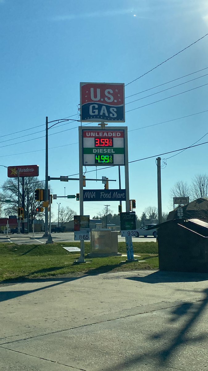 Rushville Gas prices, come on Macomb, give us a break.