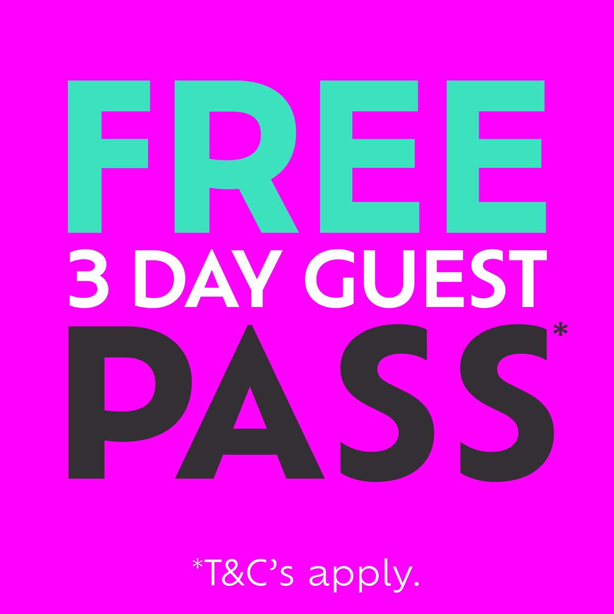 We are offering a 3-day free pass, allowing you to 3 x gym or lane swim sessions - come and see what we have to offer!

Sign up to your free pass here 👉 bit.ly/freethreedaypa…
Already a member? Refer your friend here 👉 bit.ly/fusionreferafr…