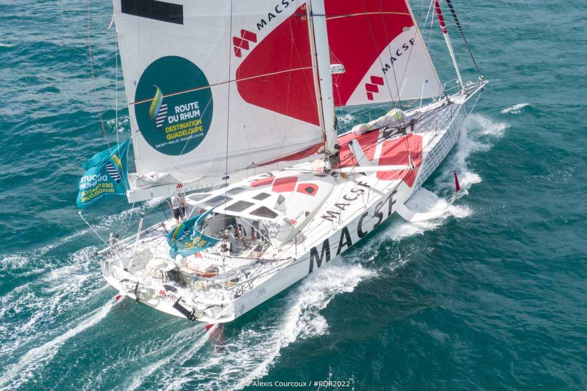VoileMACSF's tweet photo. [ARRIVEE] @IsabelleJoschke a passé la ligne d'arrivée 9e de sa classe après 13 jours 2 heures 56 minutes 54 secondes de course ! 🎉👏👏
Le groupe MACSF et ses collaborateurs sont fiers de leur skipper !

#RDR2022
📷Alexis Courcoux https://t.co/vlcNwLxSCS