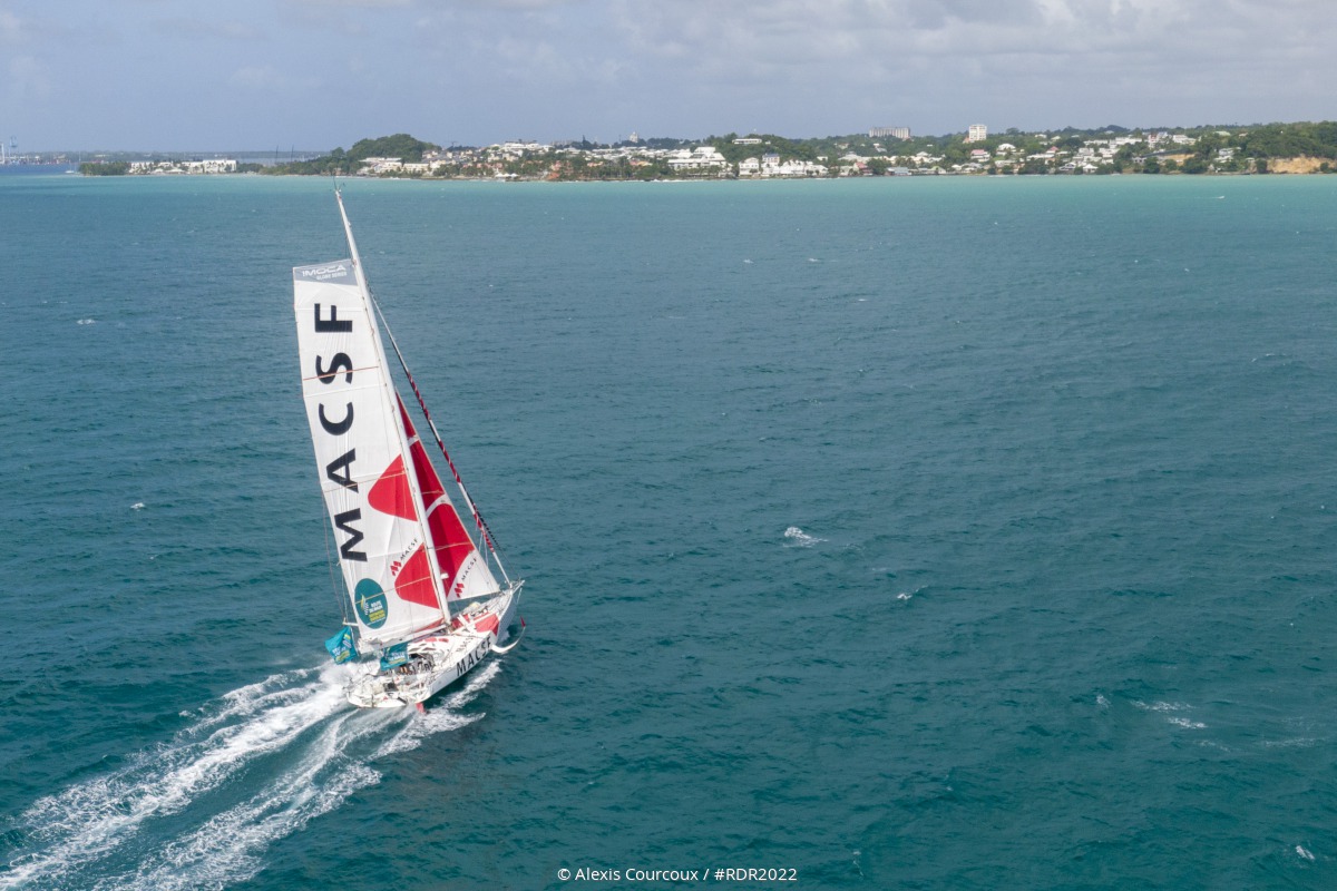 VoileMACSF's tweet photo. [ARRIVEE] @IsabelleJoschke a passé la ligne d'arrivée 9e de sa classe après 13 jours 2 heures 56 minutes 54 secondes de course ! 🎉👏👏
Le groupe MACSF et ses collaborateurs sont fiers de leur skipper !

#RDR2022
📷Alexis Courcoux https://t.co/vlcNwLxSCS