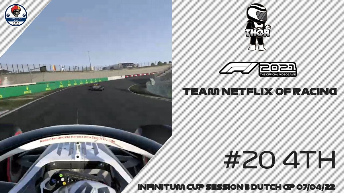 _netflixofine's tweet photo. The 10th race of the TNOR team was the scene in what was our 5th race in F1 of a solid P4 from @Under20Racer on the #20 for our team after batteling hard with the Gallia's of @Hugo_dwn (DNF) and @Cerra49B (P3) 💯 Cerra was taking his revenge from the previous United States GP 🤙 https://t.co/qzs7IdIMxl