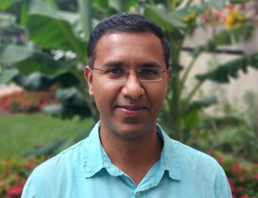 The Department of Neuroscience is excited to welcome our newest faculty member:
Shushruth Shushruth, Ph.D. Assistant Professor, Neuroscience
Dr. Shushruth seeks to understand how abstract properties of sensory information are stored and used to guide actions.