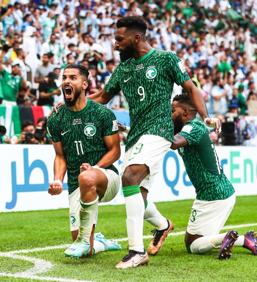 FOS's tweet photo. Saudi Arabia has declared tomorrow a national holiday after its team's historic 2-1 upset over World Cup favorite Argentina.

All public and private sector employees will have the day off from work, and schools will be closed. https://t.co/DPBLABdP3X