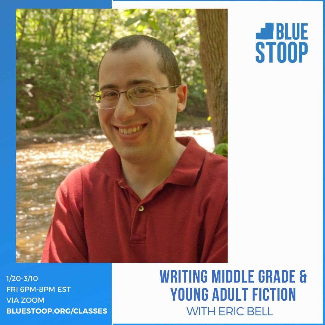 If you'd like some long-form content from me, I'm teaching an eight-week class for @bluestoopphl on Writing Middle Grade and Adult Fiction! Apply here: bluestoop.org/classes/kidlit…