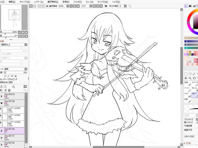 思い出してしまったが蓮城寺べるを描くの楽しい💪 