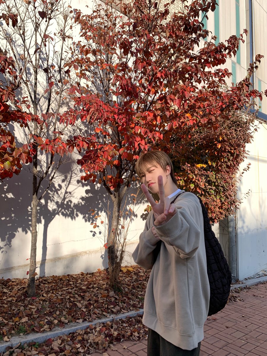 TRENDZ_OFFCL's tweet photo. [#라엘]

가을이 다가왔다는걸 느끼게 해준 나의 친구 나무🍁 근데 이제 겨울 같기도⛄️

#FROM_TRENDZ #TO_FRIENDZ #TRENDZ #트렌드지 #라엘쓰의옷쨩 https://t.co/ddc59Cd7us