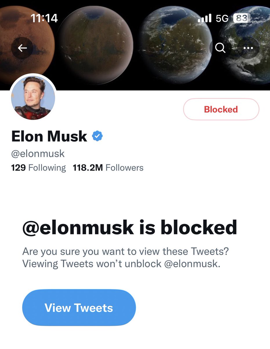 CarlSLester's tweet image. I’m just blocking the crap out of shit today. What’s the difference, really.