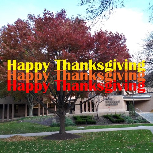 Paul Robeson Library - Rutgers Camden (@robesonlibrary) on Twitter photo Robeson Library will close at 5pm on Wed., 11/23 & remain closed on Thurs., 11/24 & Friday, 11/25.
We resume our regular hours on Saturday, 11/26.
If you need assistance over the #Thanksgiving holiday, please email us at ask@libraries.rutgers.edu
#RutgersLibraries #RUCamden Robeson Library will close at 5pm on Wed., 11/23 & remain closed on Thurs., 11/24 & Friday, 11/25.
We resume our regular hours on Saturday, 11/26.
If you need assistance over the #Thanksgiving holiday, please email us at ask@libraries.rutgers.edu
#RutgersLibraries #RUCamden