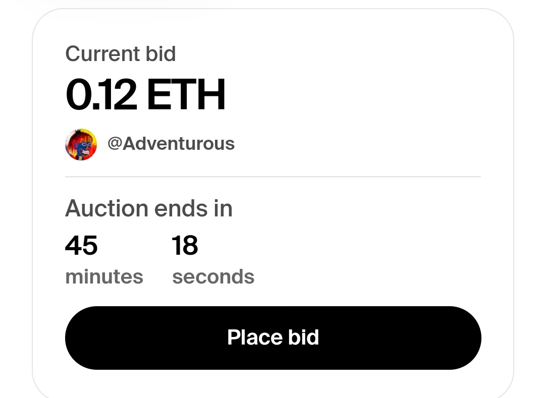 The auction will end soon, let's join immediately to get the legend Jean-Michel Basquiat "THE 1982" 
Last bid <a href="/AdventurousTez/">Adventurous aka Queen</a> my queen 👑
